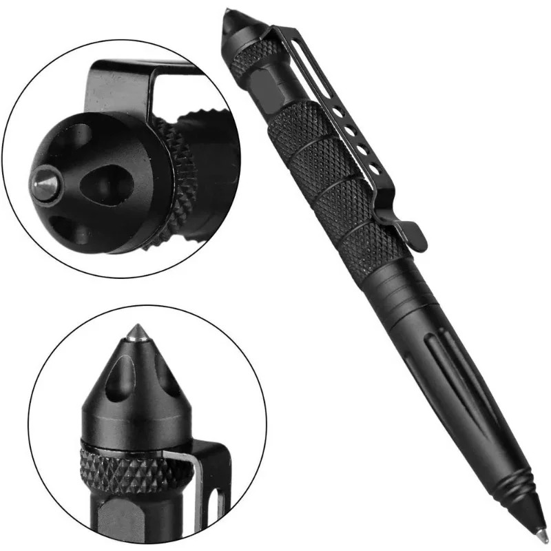 Tactical Pen Tool - 군사 전술 펜 비상 유리 파괴기