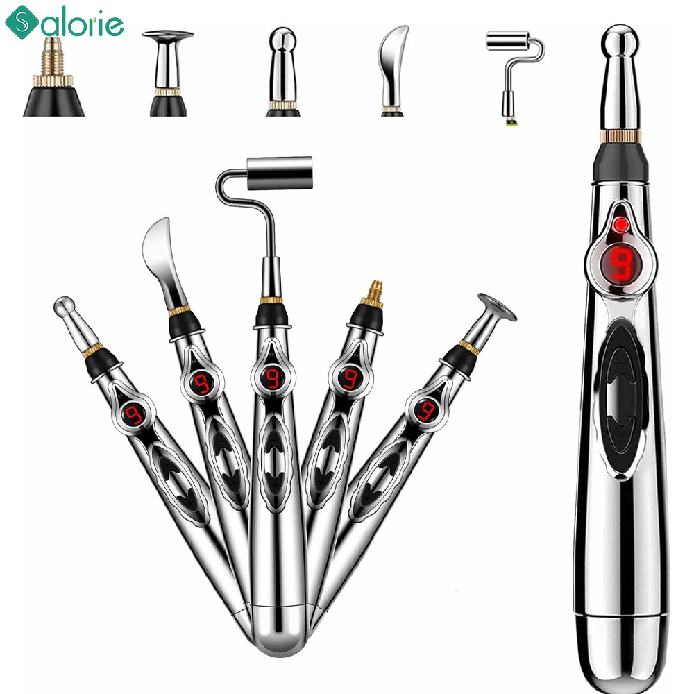Tactical Pen Tool - 5-in-1 마사지 침술 펜 전자 침술