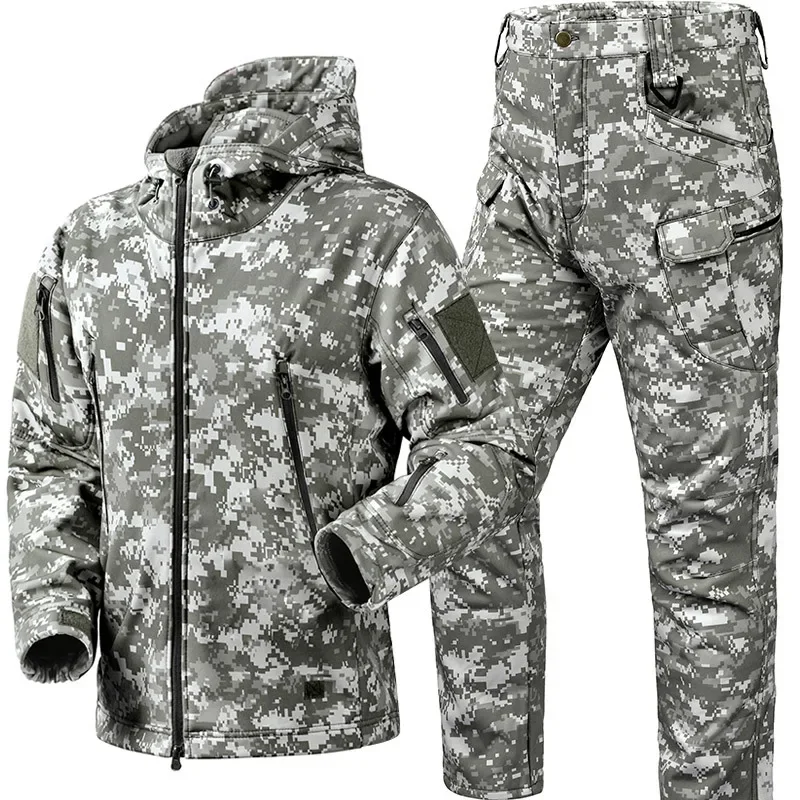 Outdoor Hunting Pants Women - 남성용 전술 겨울 세트, 야외 방풍