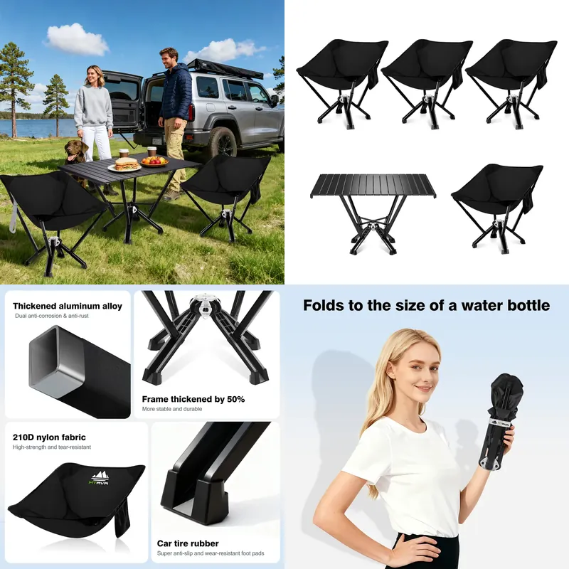 Hunting And Fishing Outdoor Chairs - 헤비 알루미늄 접이식 의자, 낚시, 사냥,