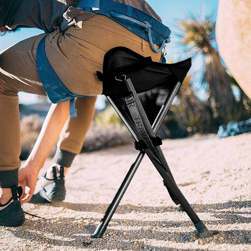 Hunting And Fishing Outdoor Chairs - 휴대용 삼각대 의자 접이식 의자, 휴대용