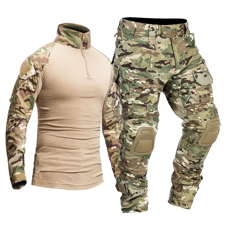Outdoor Hunting Pants Women - 전술 정장 Milita 유니폼 정장 카모