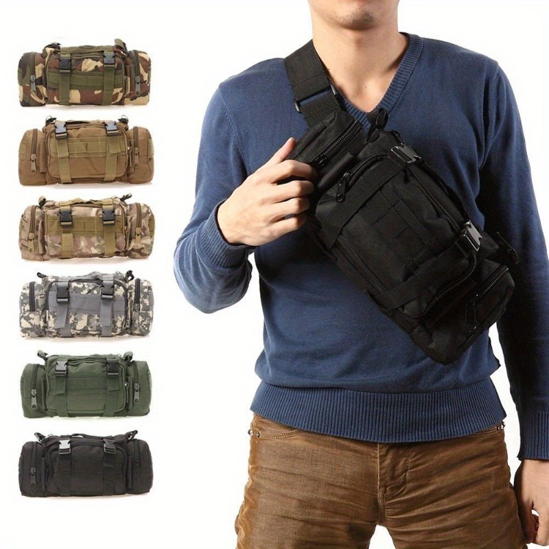 Tactical Belt Rigger - 남성용 전술 방수 패니 팩 싱글