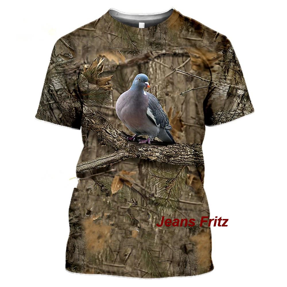 2023 위장 사냥 동물 멧돼지 3D 티셔츠 여름 레저 - Wildman Hunting & Outdoor Photos 리뷰 및 가격