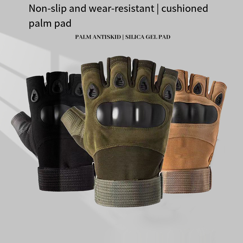야외 전술 장갑 하프 핑거 페인트볼 에어소프트 사격 사 - Outdoor Hunting Gloves 리뷰 및 가격