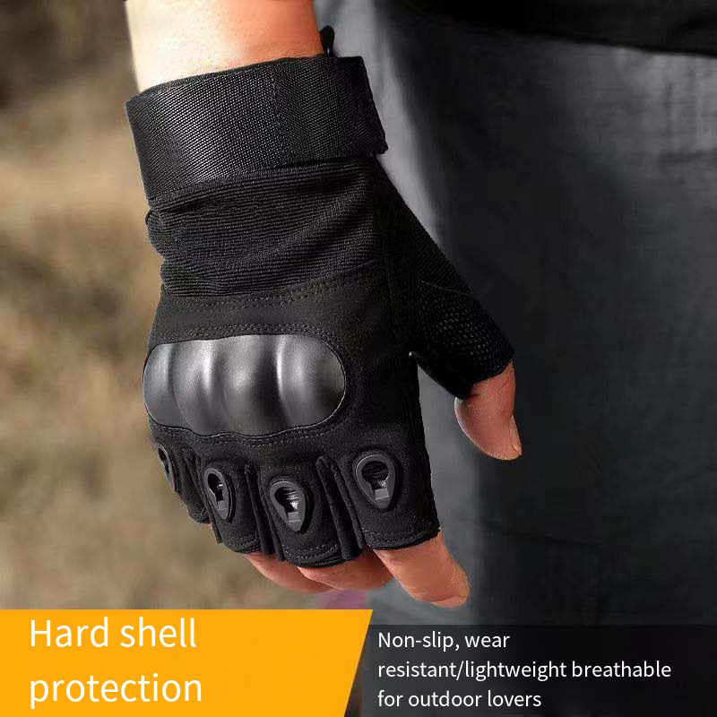 야외 전술 장갑 하프 핑거 페인트볼 에어소프트 사격 사 - Outdoor Hunting Gloves 리뷰 및 가격