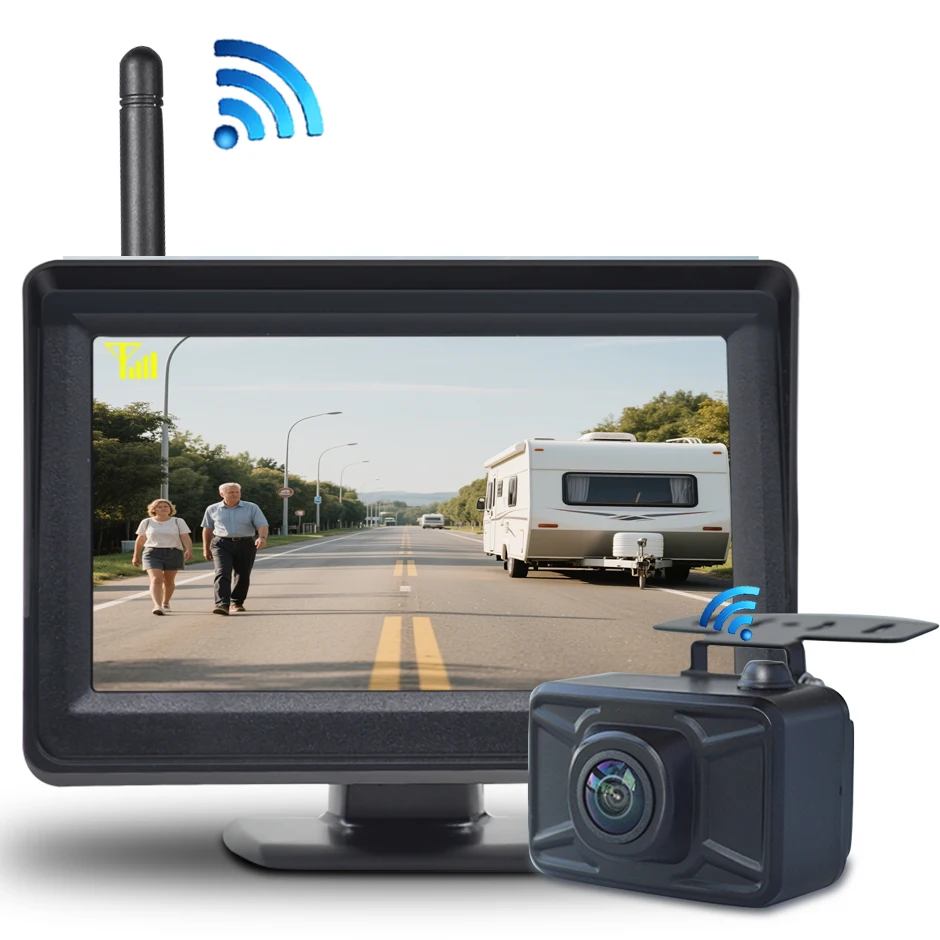 HD 무선 4.3인치 모니터 후방 카메라 백업 카메라  - Trail Camera Infrared 리뷰 및 가격