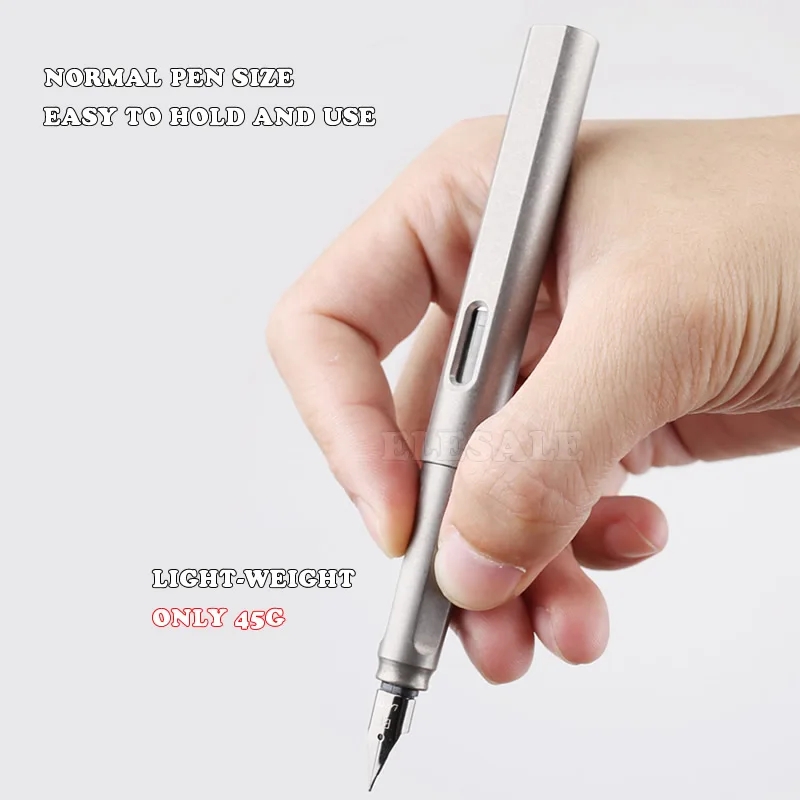 2-In-1 만년필 잉크 펜 고품질 티타늄 TC4 전술 - Tactical Pen Tool 리뷰 및 가격