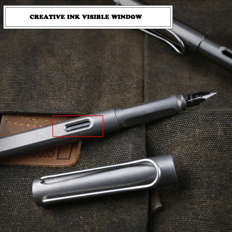 2-In-1 만년필 잉크 펜 고품질 티타늄 TC4 전술 - Tactical Pen Tool 리뷰 및 가격