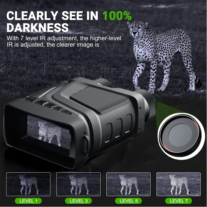 1080P HD 적외선 야간 투시 쌍안경 5배 디지털  - Outdoor Hunting Digital Night Vision 리뷰 및 가격