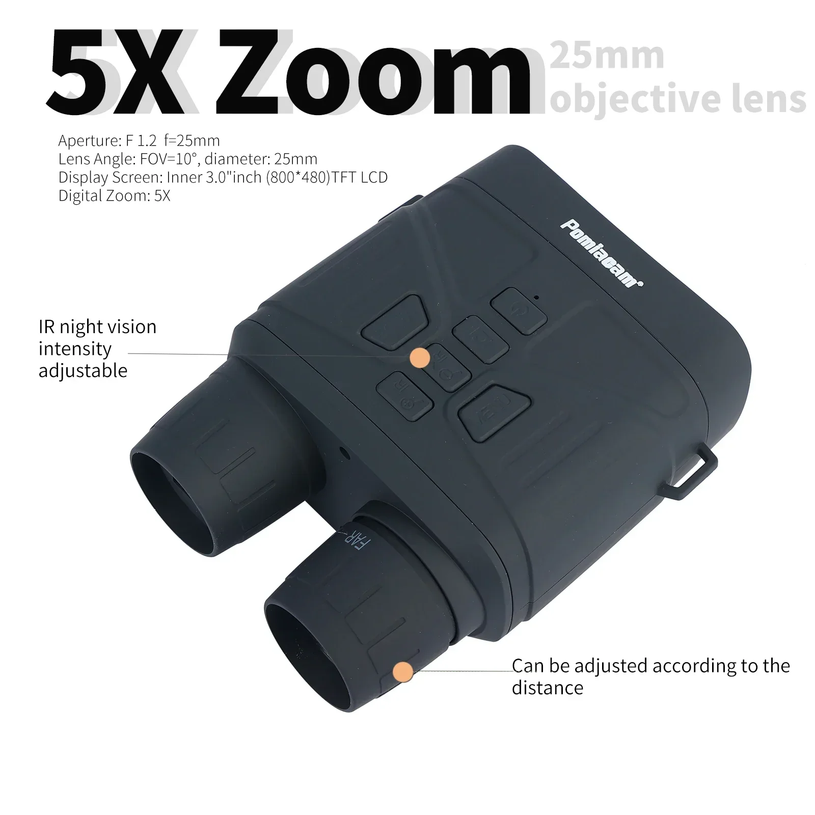 적외선 쌍안 야간 투시경, 12 메가픽셀, NV4000 - Outdoor Hunting Digital Night Vision 리뷰 및 가격