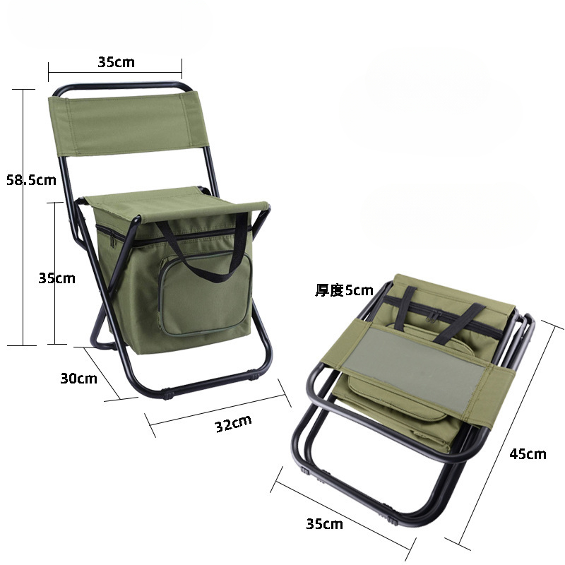 2 in 1 접이식 낚시 의자 가방 낚시 배낭 의자 의 - Hunting And Fishing Outdoor Chairs 리뷰 및 가격