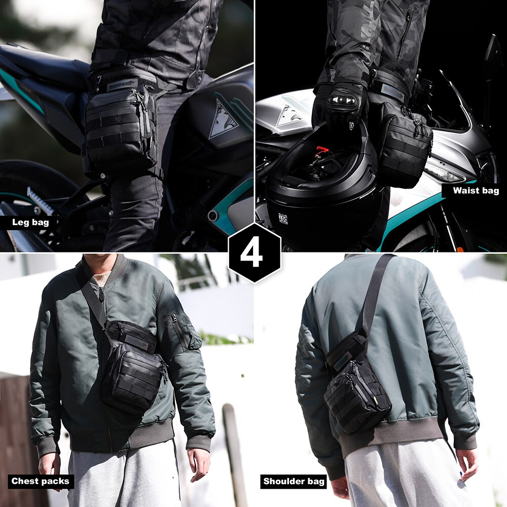 Rhinowalk 오토바이 드롭 다리 가방 허벅지 벨트 - Tactical Belt Rigger 리뷰 및 가격