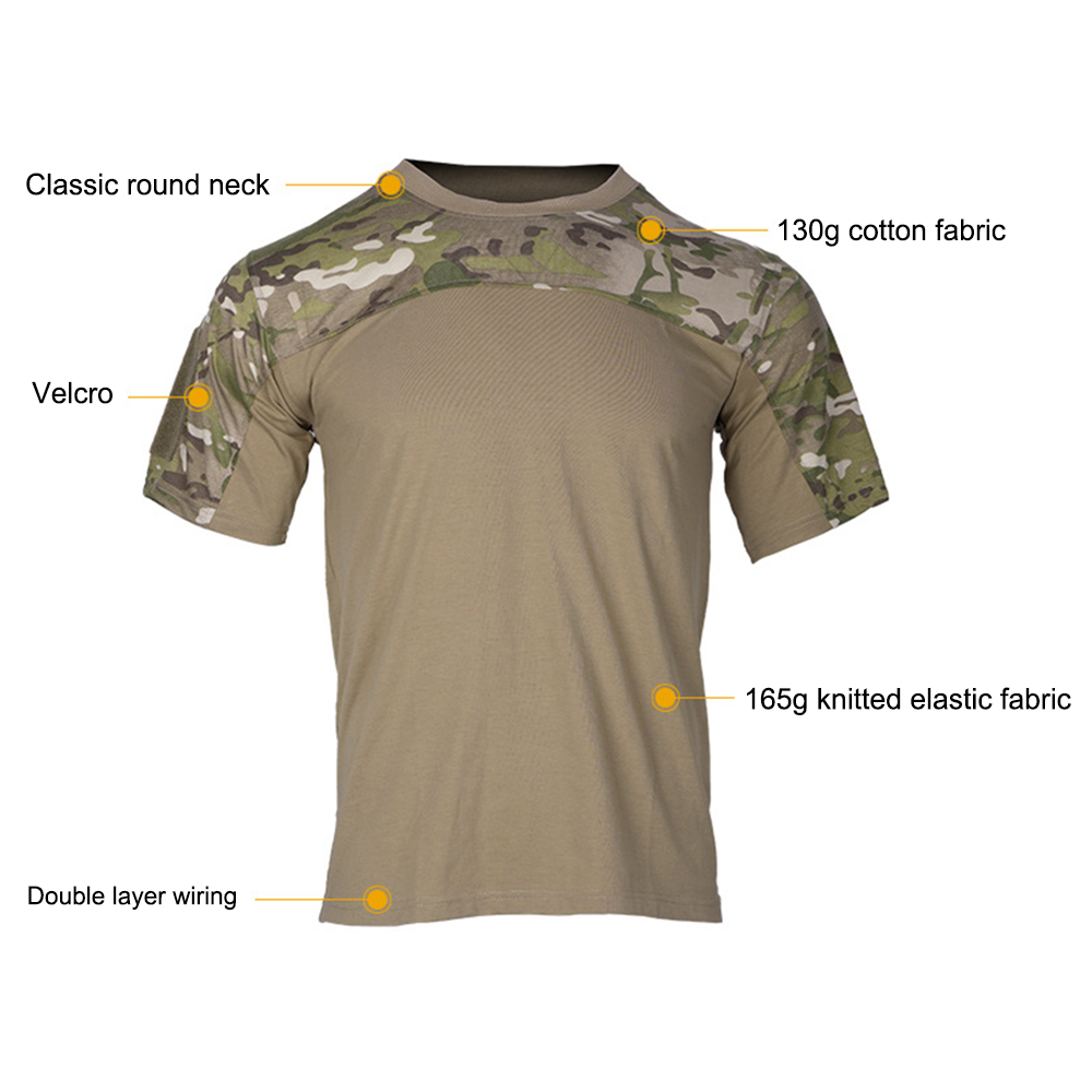 남성용 위장 셔츠 티, 전술 전투 셔츠, 사냥복 상의, - Hunting Outdoor Clothing 리뷰 및 가격