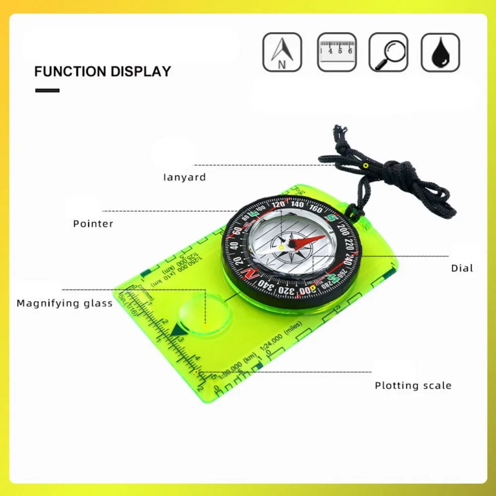 지도 읽기를위한 방수 오리엔티어링 나침반 베이스 플레이 - Outdoor Hunting Guide 리뷰 및 가격