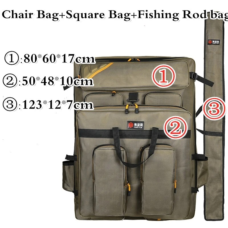 대용량 방수 낚시 백팩, 두꺼운 내마모성 옥스포드 천  - Hunting And Fishing Outdoor Chairs 리뷰 및 가격