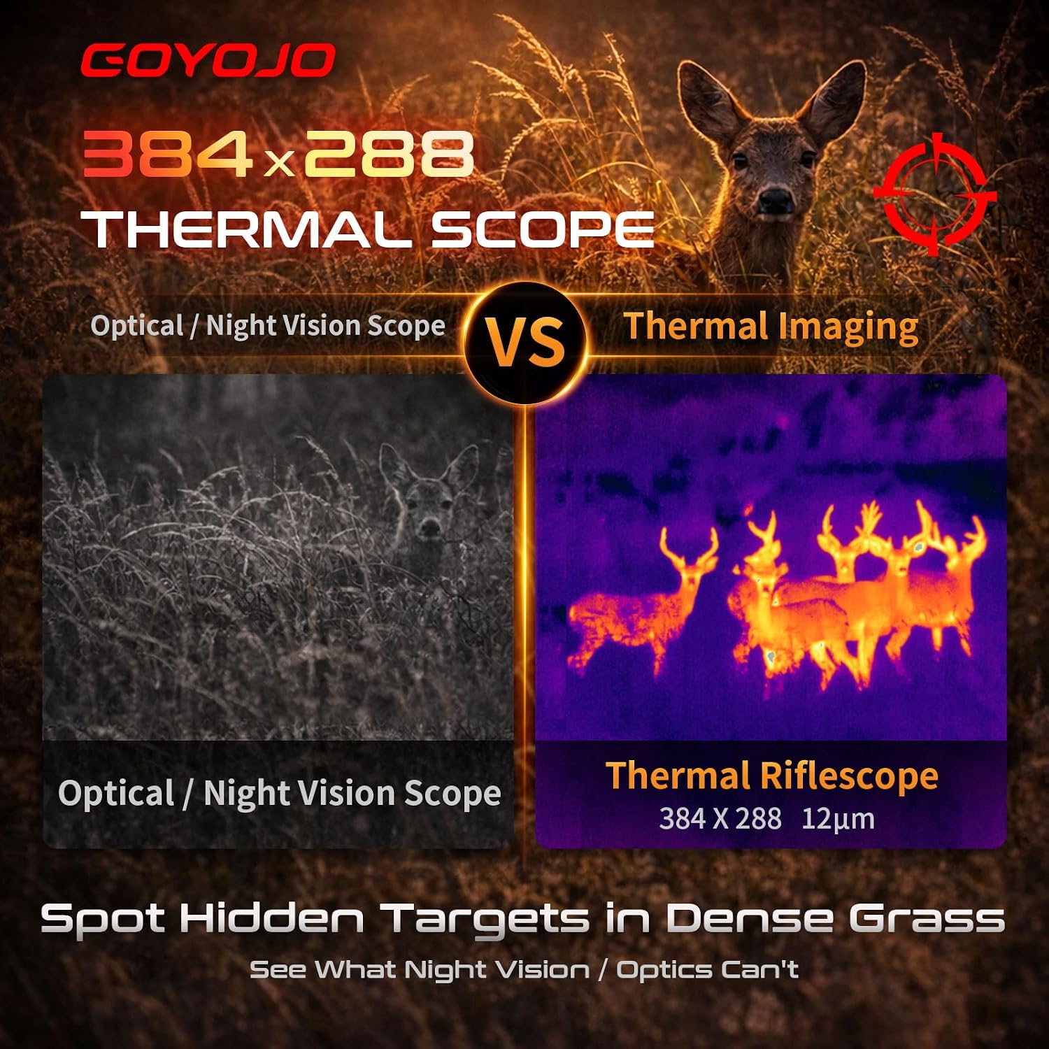 GOYOJO G325 G315 사냥용 열화상 단안경,  - Outdoor Hunting Images 리뷰 및 가격