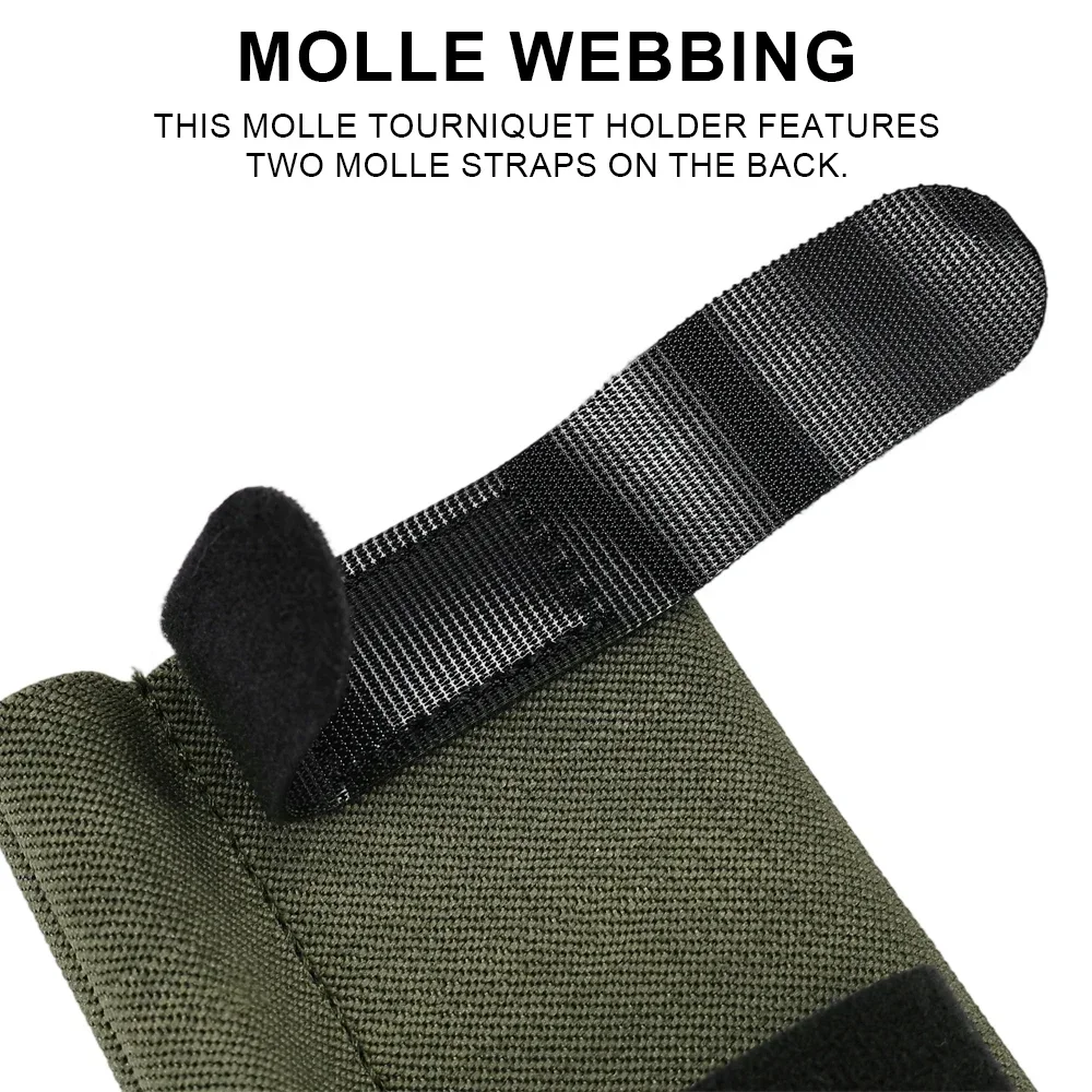 전술 지혈대 홀더 TQ 슬리브 파우치 탄성 밴드 몰리  - Tactical Belt Rigger 리뷰 및 가격