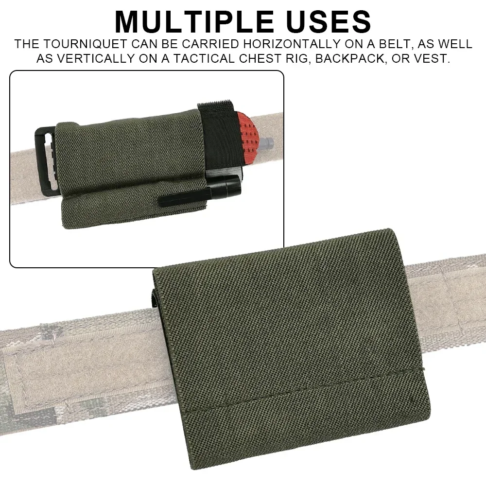 전술 지혈대 홀더 TQ 슬리브 파우치 탄성 밴드 몰리  - Tactical Belt Rigger 리뷰 및 가격