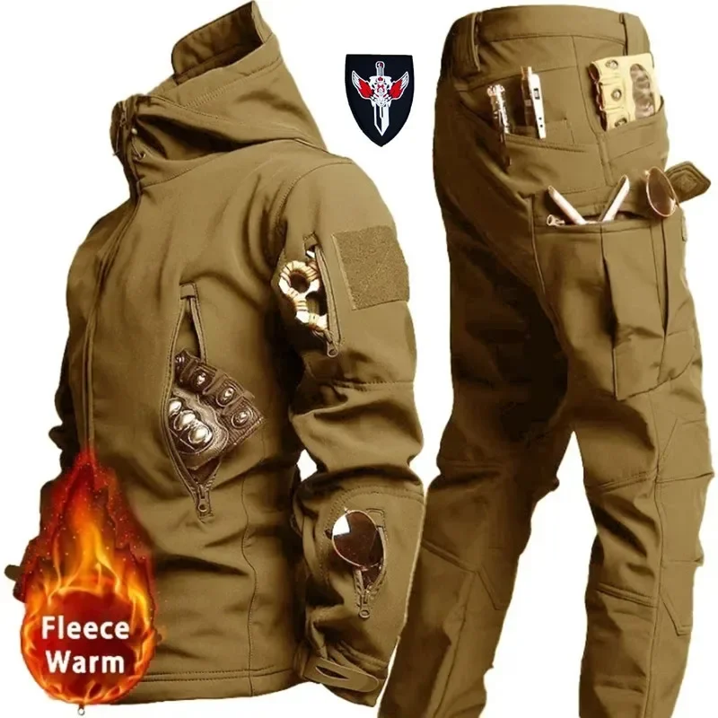 남성용 전술 겨울 세트, 야외 방풍 방수 세트 멀티 포 - Outdoor Hunting Pants Women 리뷰 및 가격