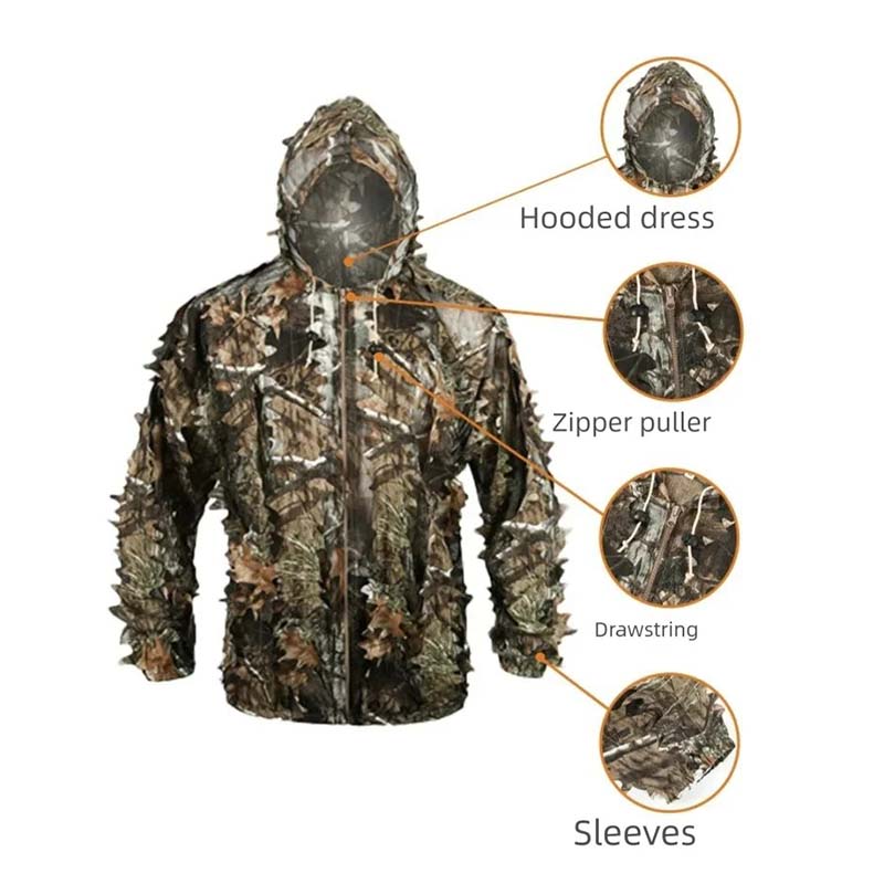 여름용 바이오닉 위장 사냥복 속건 통기성 야외 조류 관 - Hunting Outdoor Clothing 리뷰 및 가격