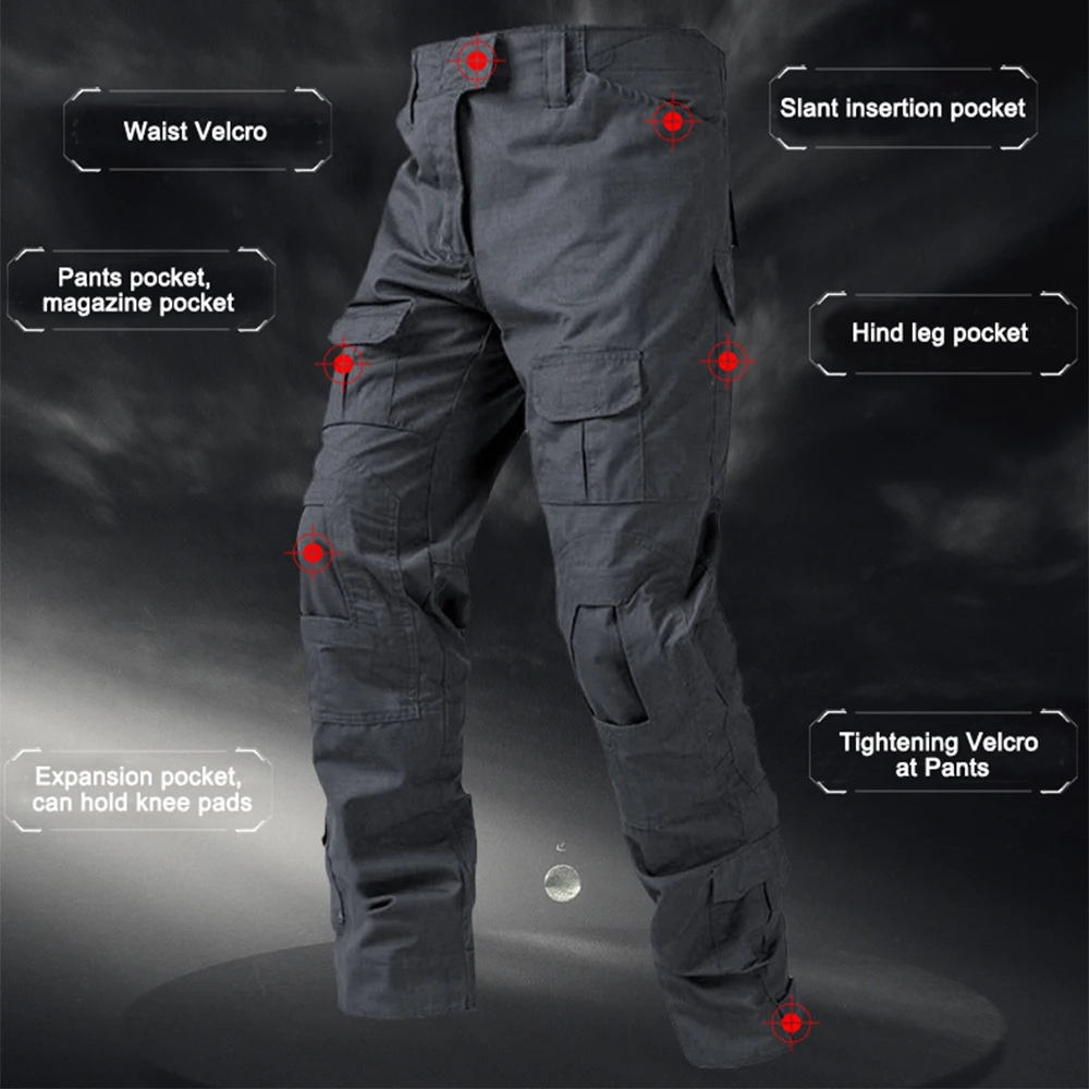 야외 남성 전투 바지 전술 스포츠 바지 작업복 카모 멀 - Outdoor Hunting Pants Women 리뷰 및 가격