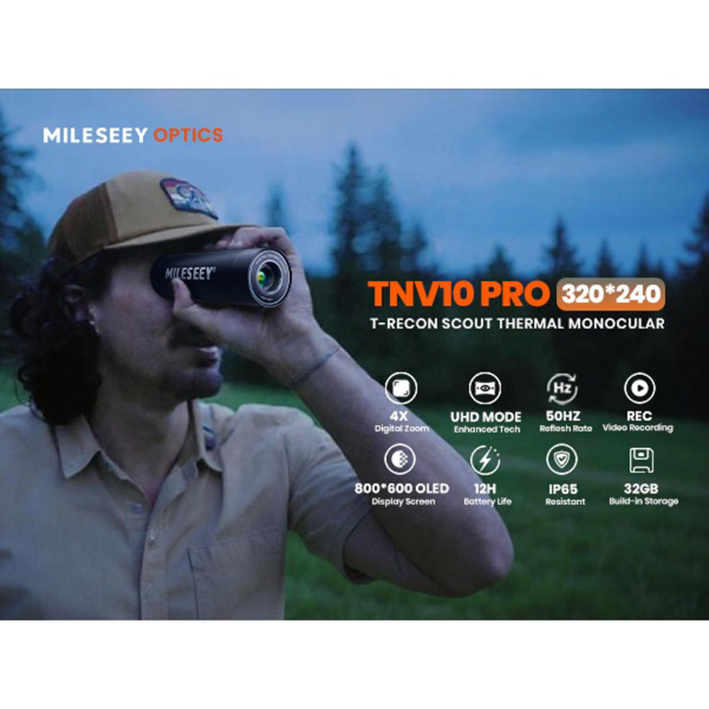 MILESEEY TNV10 PRO 320×240 해상도 - Outdoor Hunting Images 리뷰 및 가격