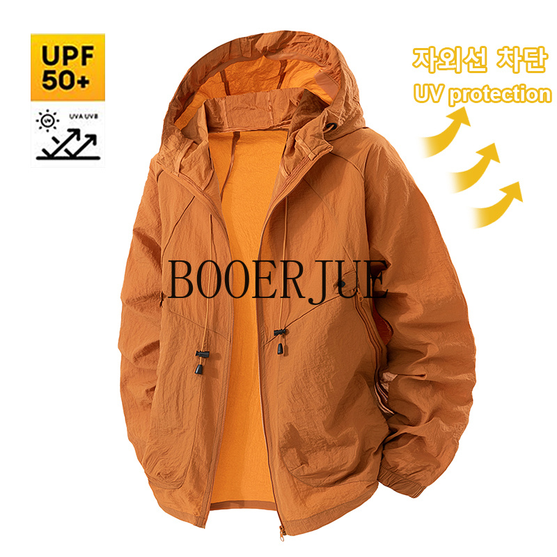 야외 스포츠 코트 안티 UV 윈드 브레이커 여름 남성  - Hunting Outdoor Clothing 리뷰 및 가격