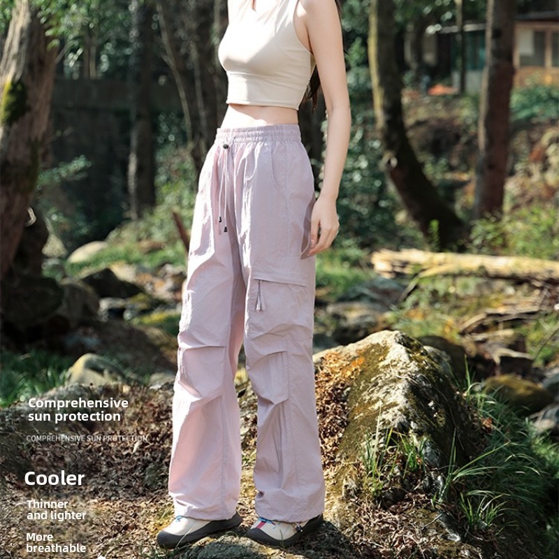 야외 하이킹 경량 자외선 차단 속건 UPF50+ 여름  - Outdoor Hunting Pants Women 리뷰 및 가격