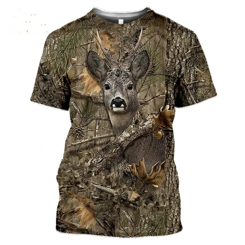 2026 위장 사냥 동물 야생 멧돼지 3d 티셔츠 여름 - Wildman Hunting & Outdoor Photos 리뷰 및 가격