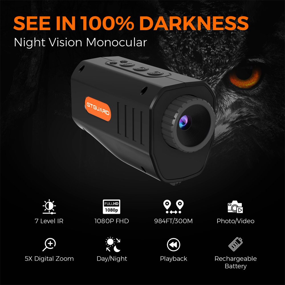 GTGUARD N3 나이트 비전 단안경 고글 5X 디지 - Outdoor Hunting Digital Night Vision 리뷰 및 가격